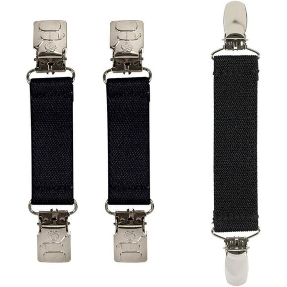 Hold’Em Mitten & Hat Clip Set Toddler Kids Sturdy Super Tight Grip - Black - Picture 1 of 6